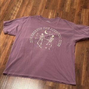 Purple Graphic T-Shirt